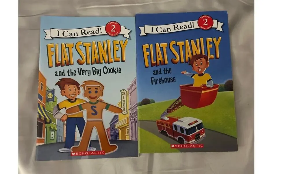 Flat Stanley I can read level 2 books